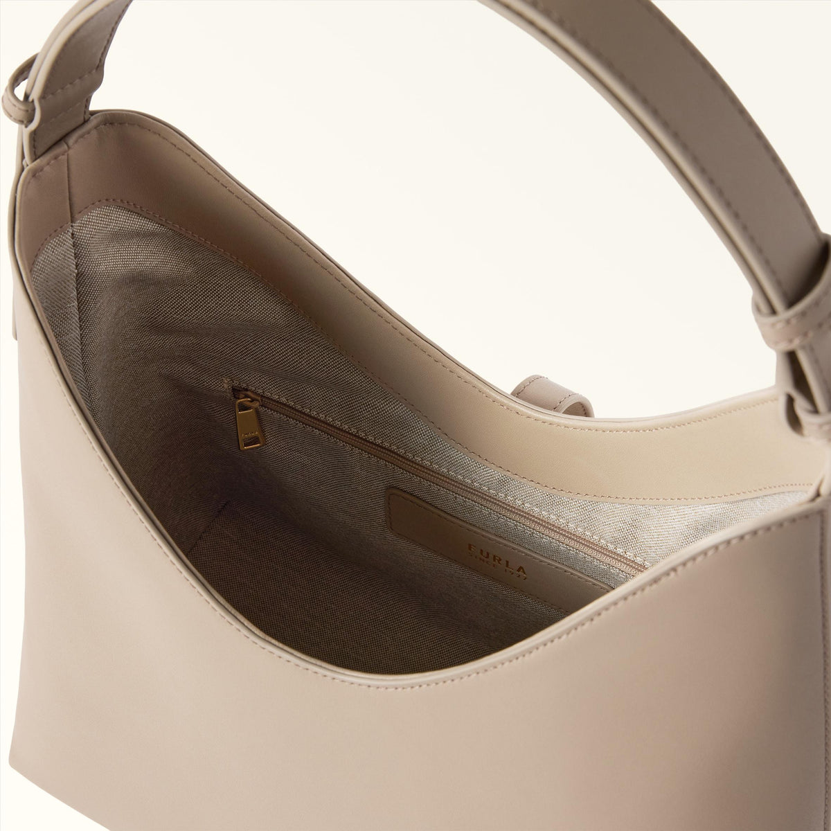 Furla Goccia Shoulder Bag M Linen - Furla