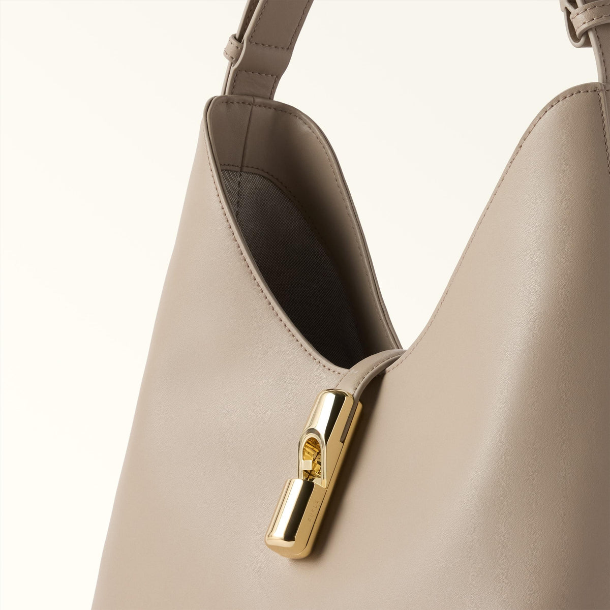 Furla Goccia Shoulder Bag M Linen - Furla