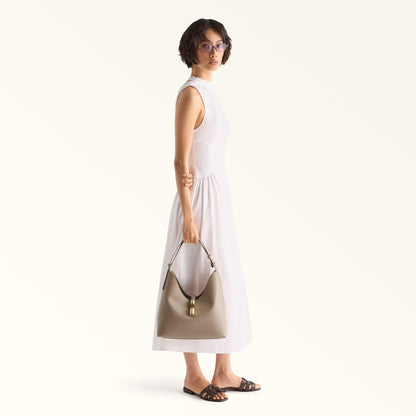 Furla Goccia Shoulder Bag M Linen - Furla