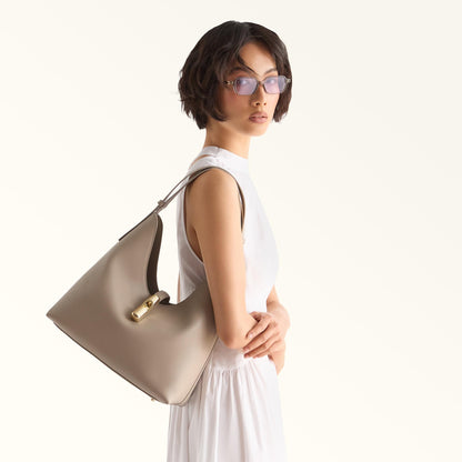 Furla Goccia Shoulder Bag M Linen - Furla