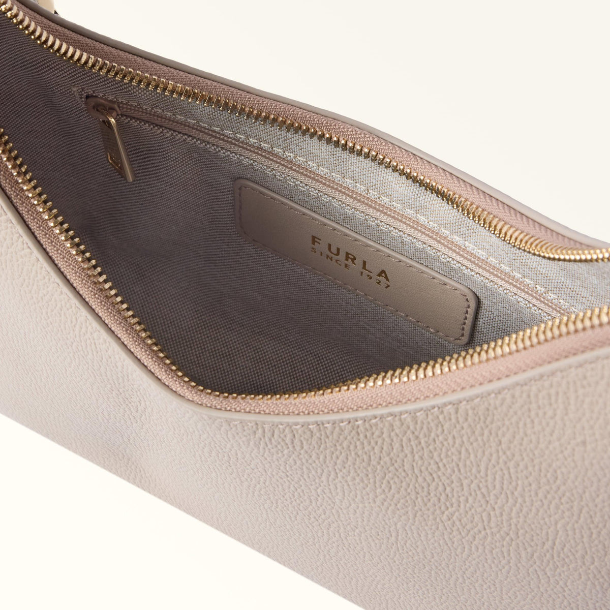 Furla Goccia Shoulder Bag S Linen - Furla