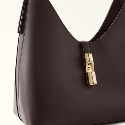 Furla Goccia Shoulder Bag M Cioccolato - Furla