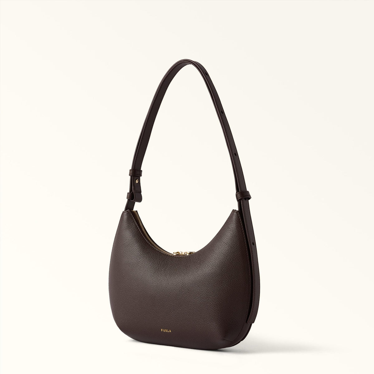 Furla Goccia Shoulder Bag S Cioccolato - Furla