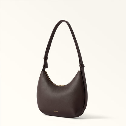 Furla Goccia Shoulder Bag S Cioccolato - Furla