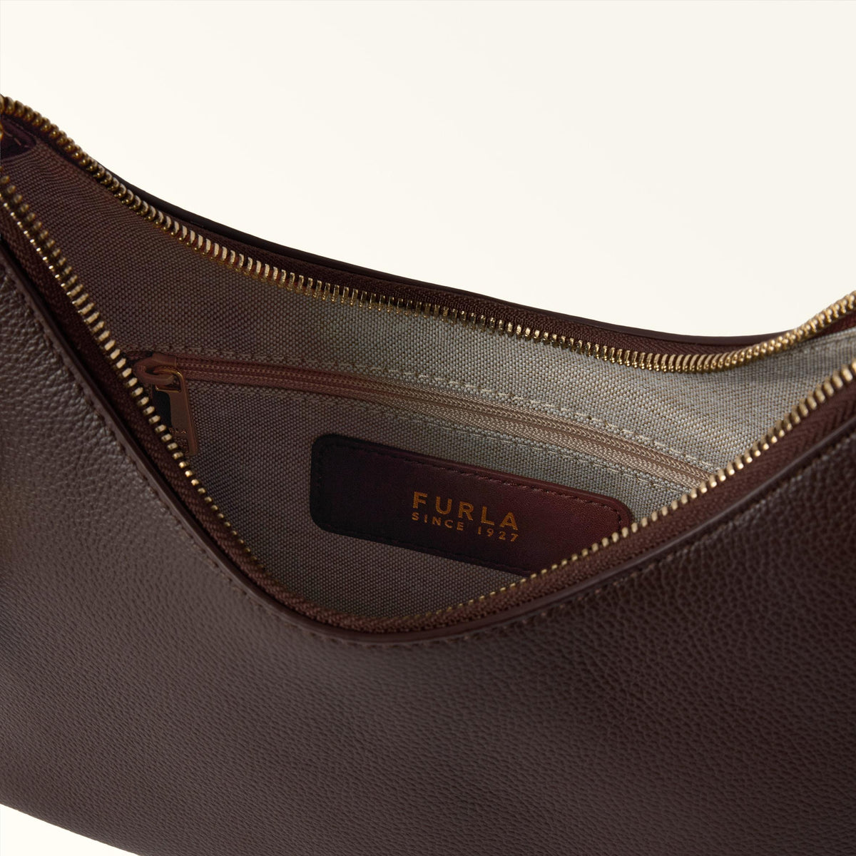 Furla Goccia Shoulder Bag S Cioccolato - Furla