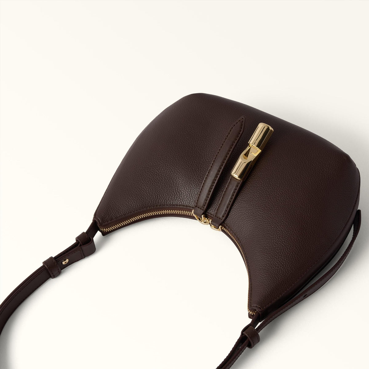 Furla Goccia Shoulder Bag S Cioccolato - Furla