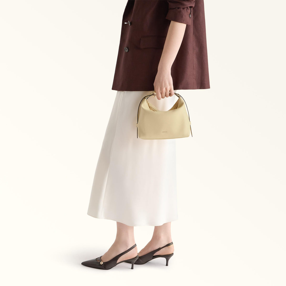 Furla Tonie Shoulder Bag Cremino - Furla