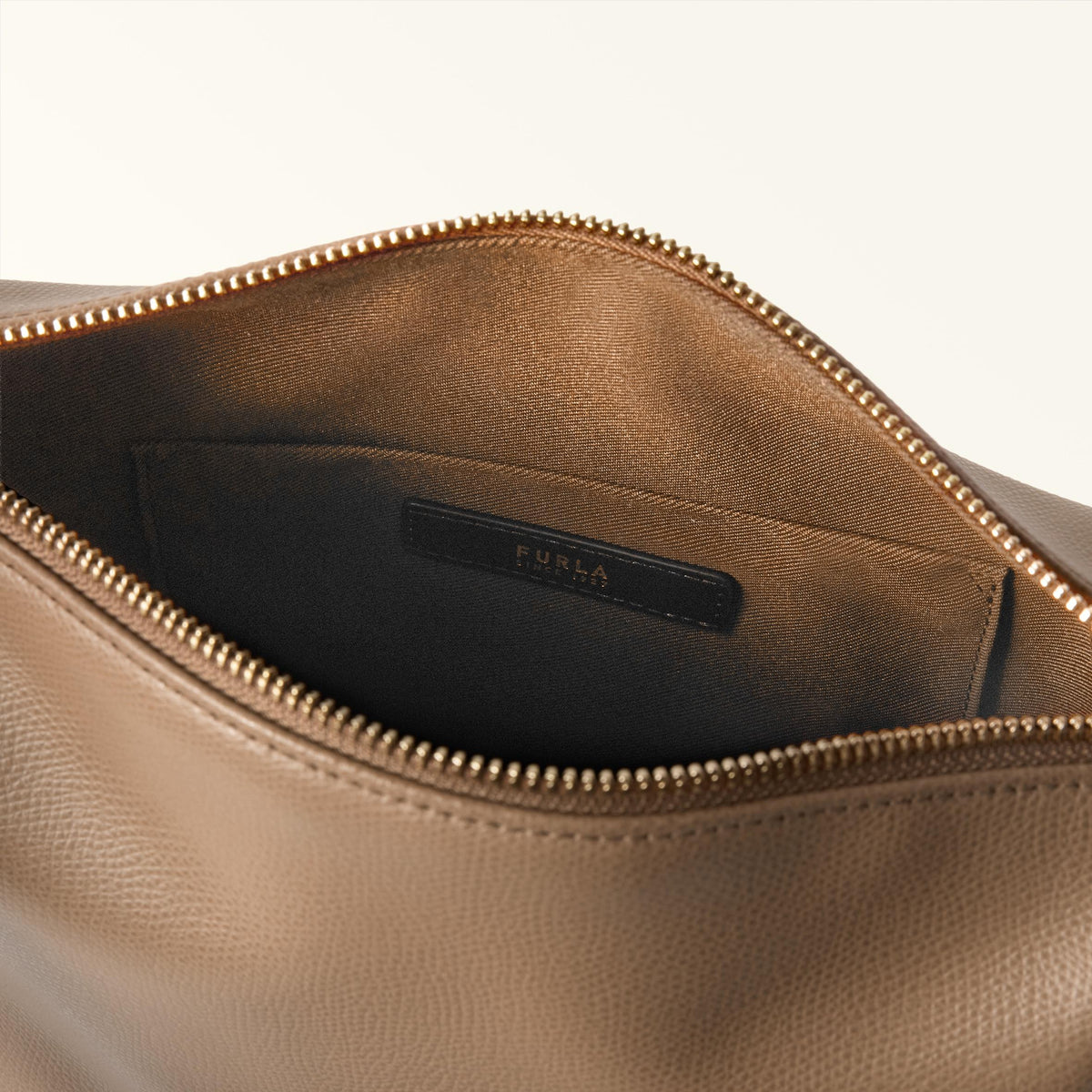 Furla Tonie Shoulder Bag Toffee - Furla