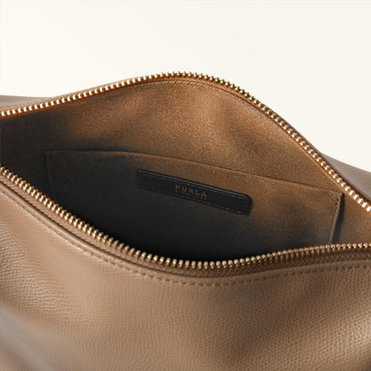 Furla Tonie Shoulder Bag Toffee - Furla