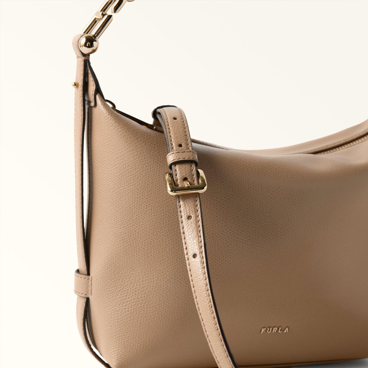 Furla Tonie Shoulder Bag Toffee - Furla