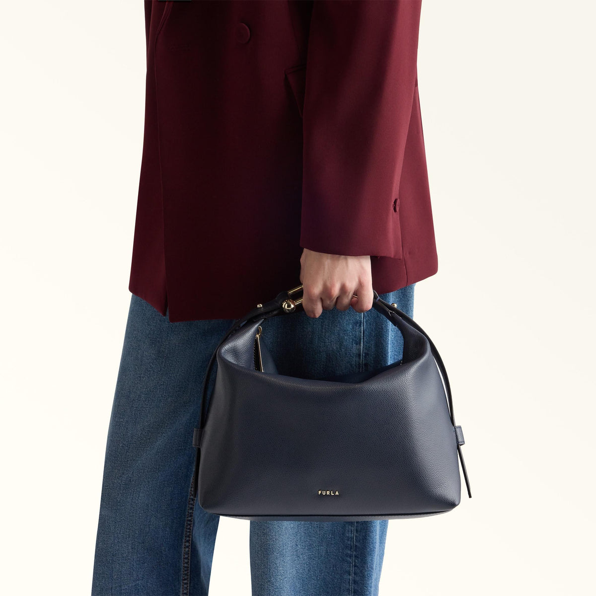 Furla Tonie Shoulder Bag M Mediterraneo - Furla