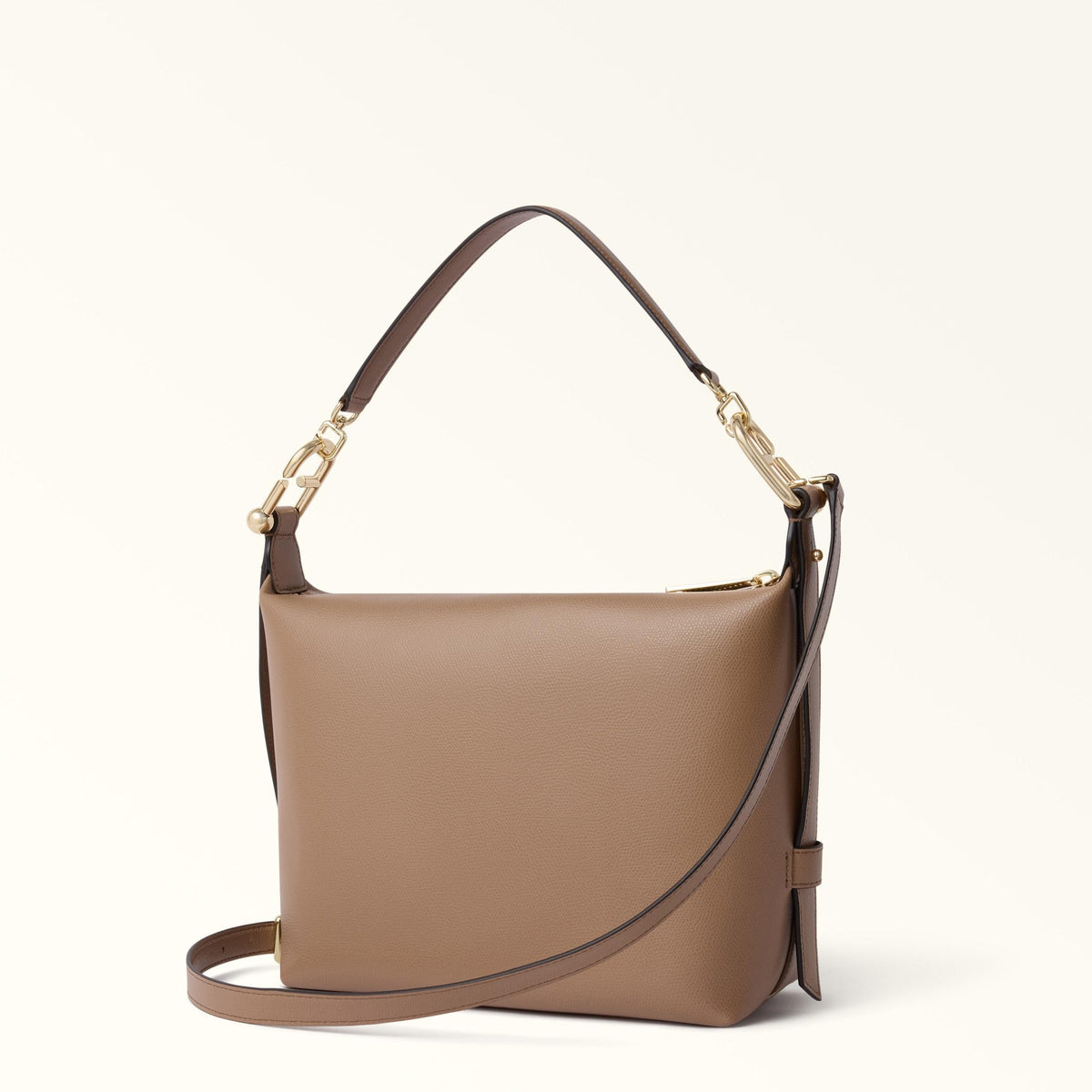 Furla Tonie Shoulder Bag M Toffee - Furla