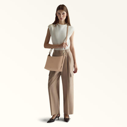 Furla Tonie Shoulder Bag M Toffee - Furla