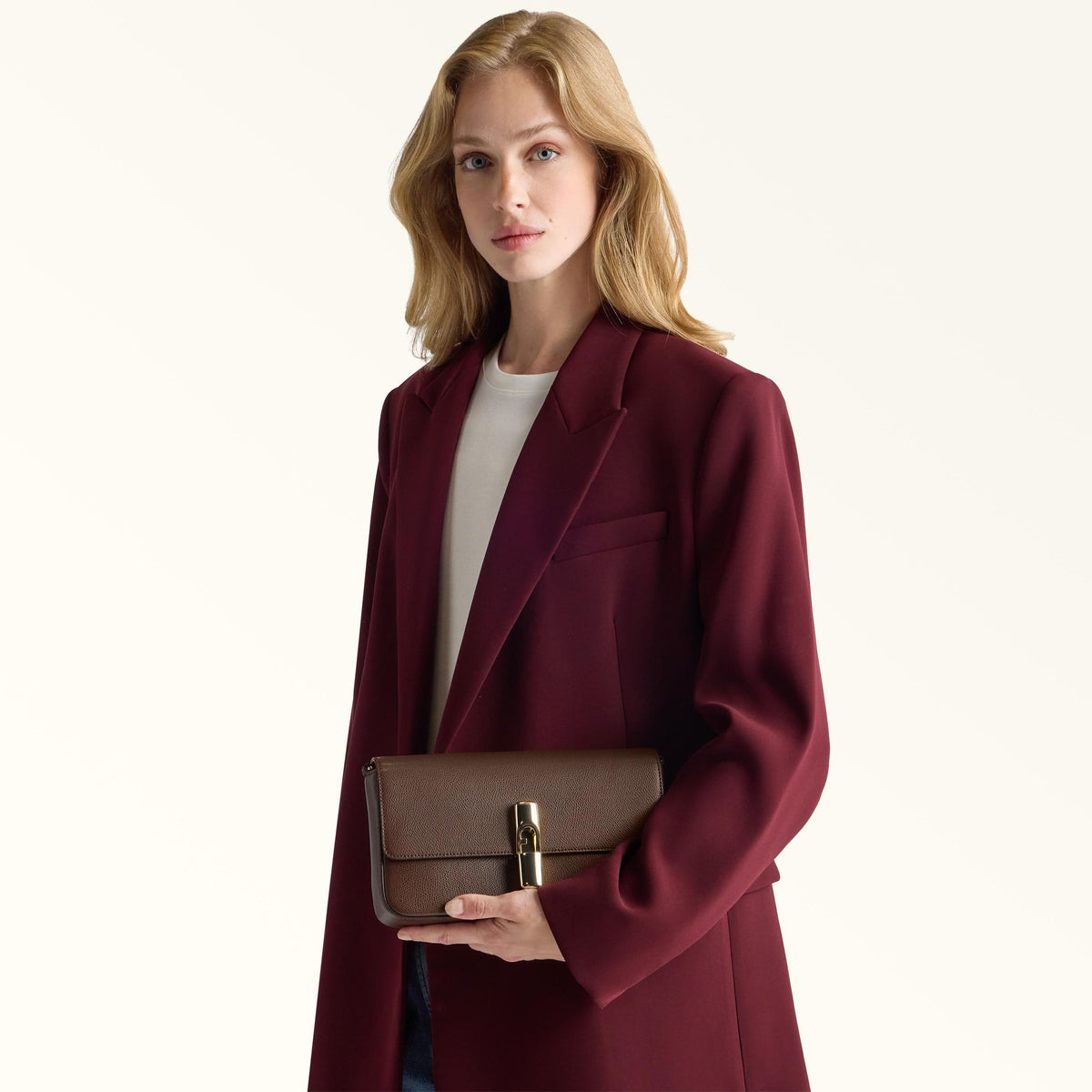Furla Iride Crossbody S Espresso - Furla