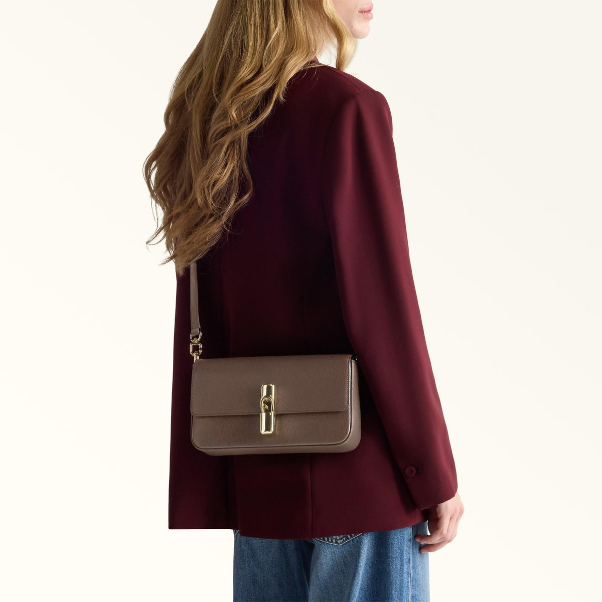 Furla Iride Crossbody S Espresso - Furla