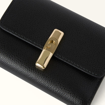 Furla Iride Compact Wallet S Nero - Furla