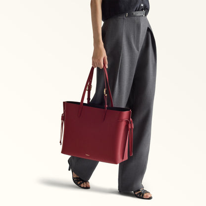 Furla Ava Tote L Ciliegia D+Nero Int. - Furla