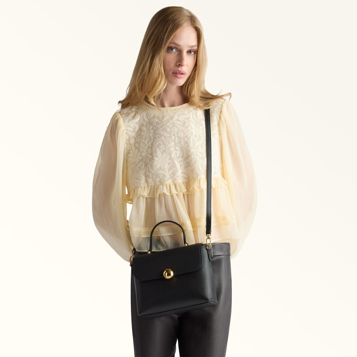 Furla Moonlight Top Handle S Nero - Furla