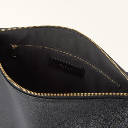 Furla Debby Shoulder Bag M Nero - Furla