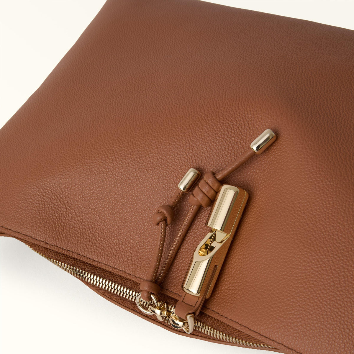 Furla Debby Shoulder Bag M Brandy - Furla