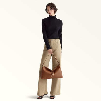 Furla Debby Shoulder Bag M Brandy - Furla