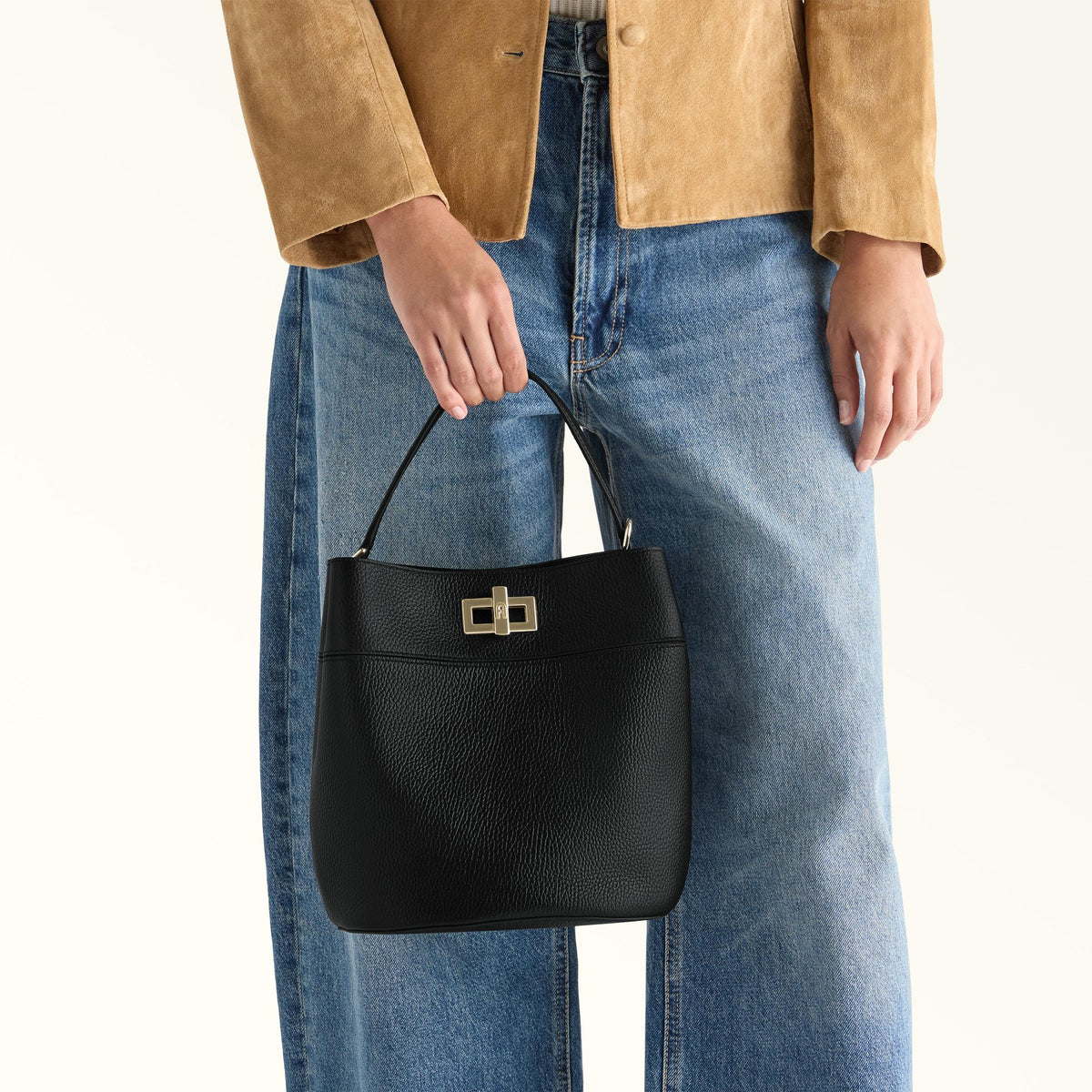 Furla Amelia Bucket Bag M Nero - Furla
