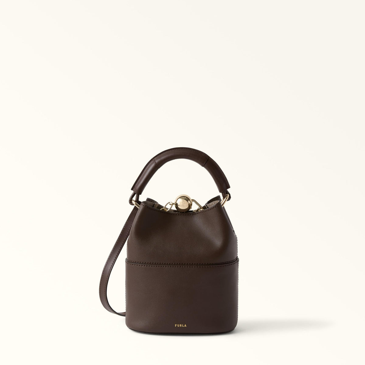 Furla Sfera Mini Bag Espresso+Vaniglia Int. - Furla