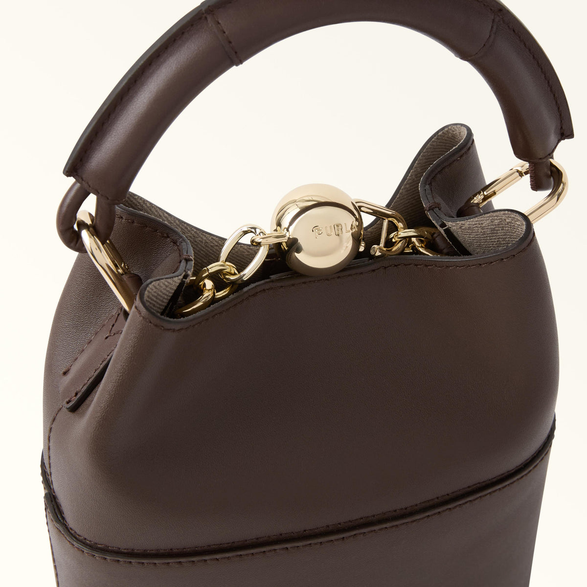 Furla Sfera Mini Bag Espresso+Vaniglia Int. - Furla