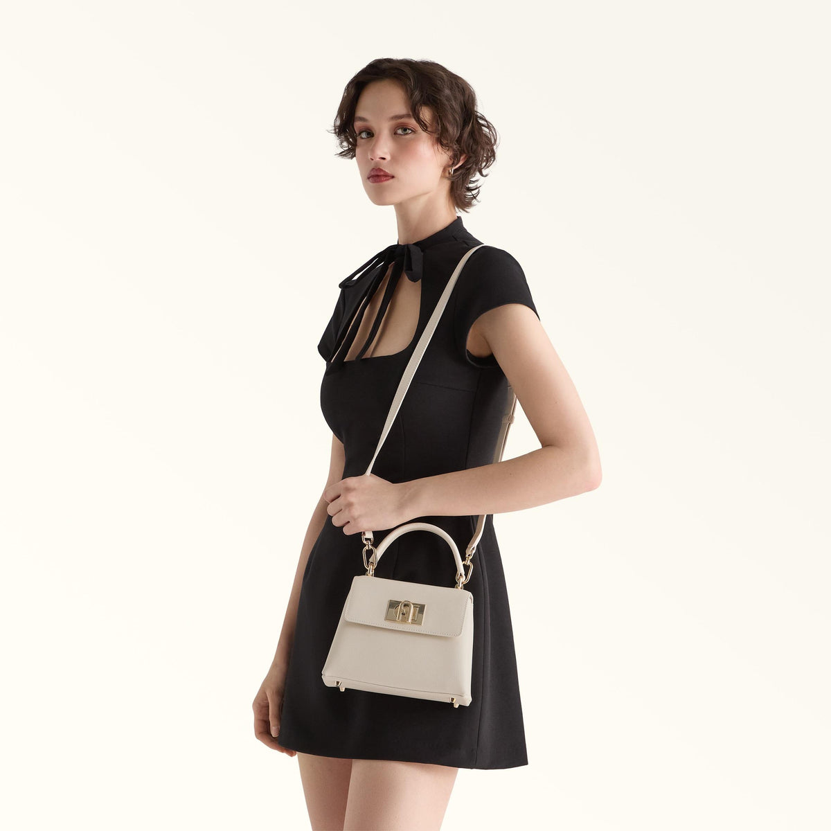 Furla 1927 Top Handle MINI Panna - Furla