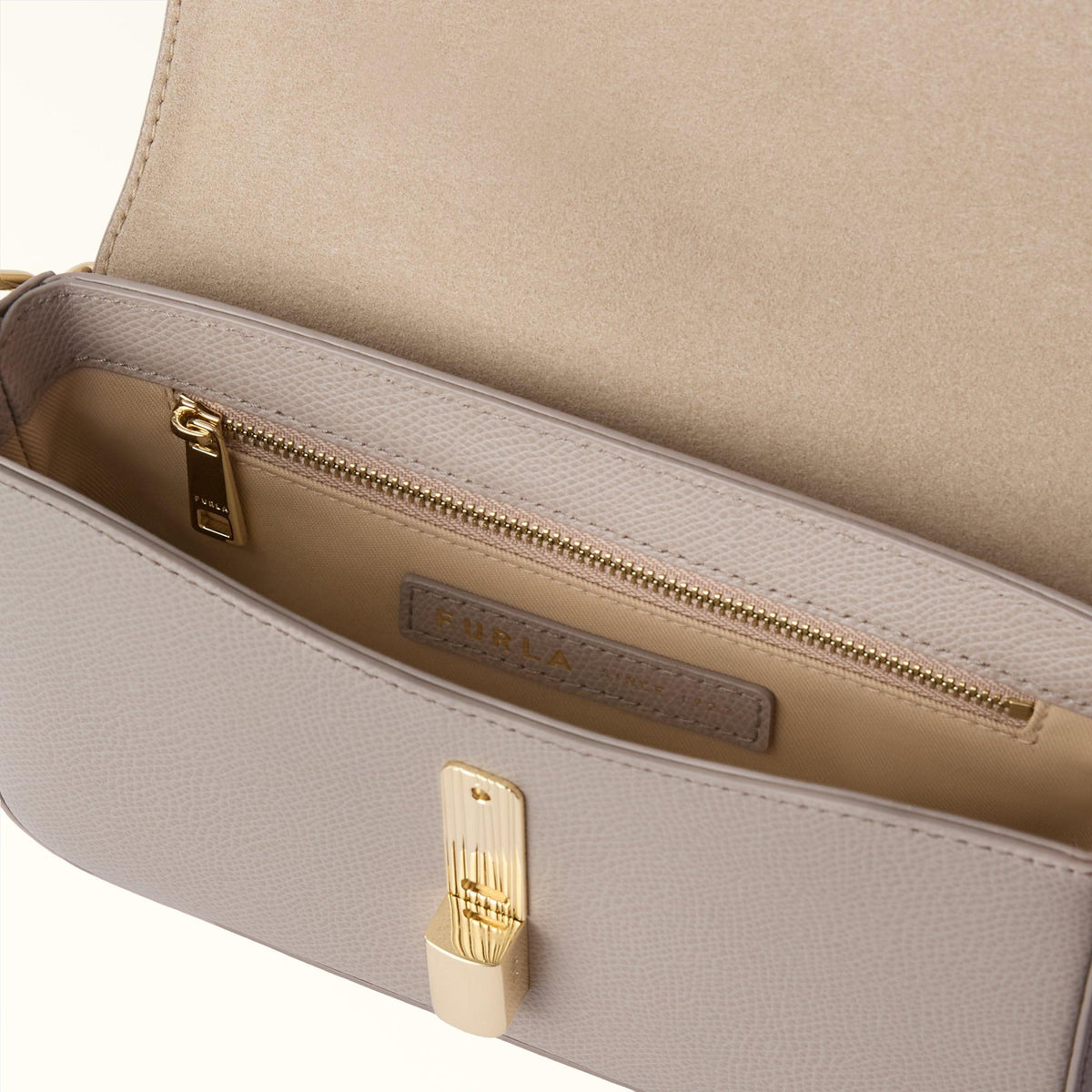 Furla Iride Crossbody MINI Cachemire Gray - Furla