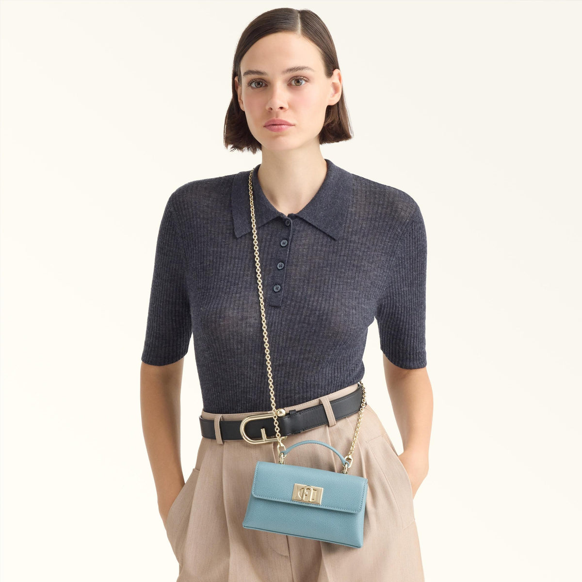 Furla 1927 Mini Bag Cloud Blue - Furla