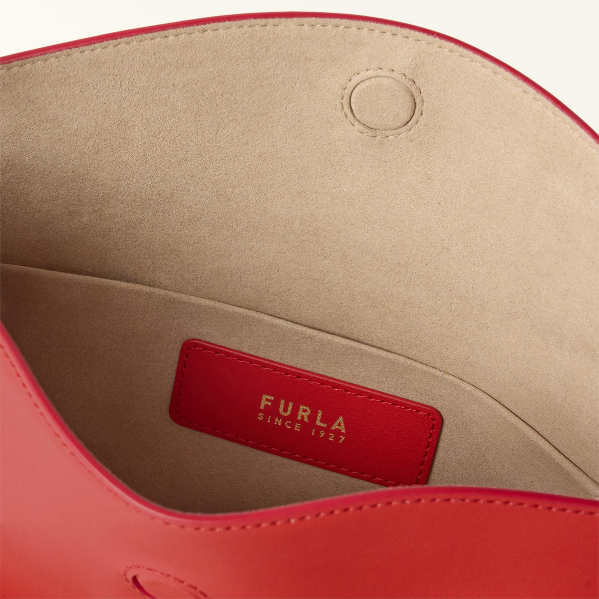 Furla Moonstone Shoulder Bag M M1 Red - Furla