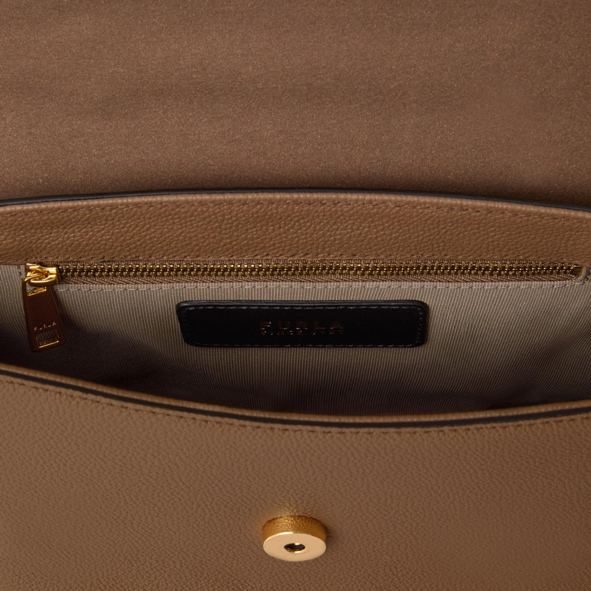 Furla Moonlight Top Handle S Toffee - Furla
