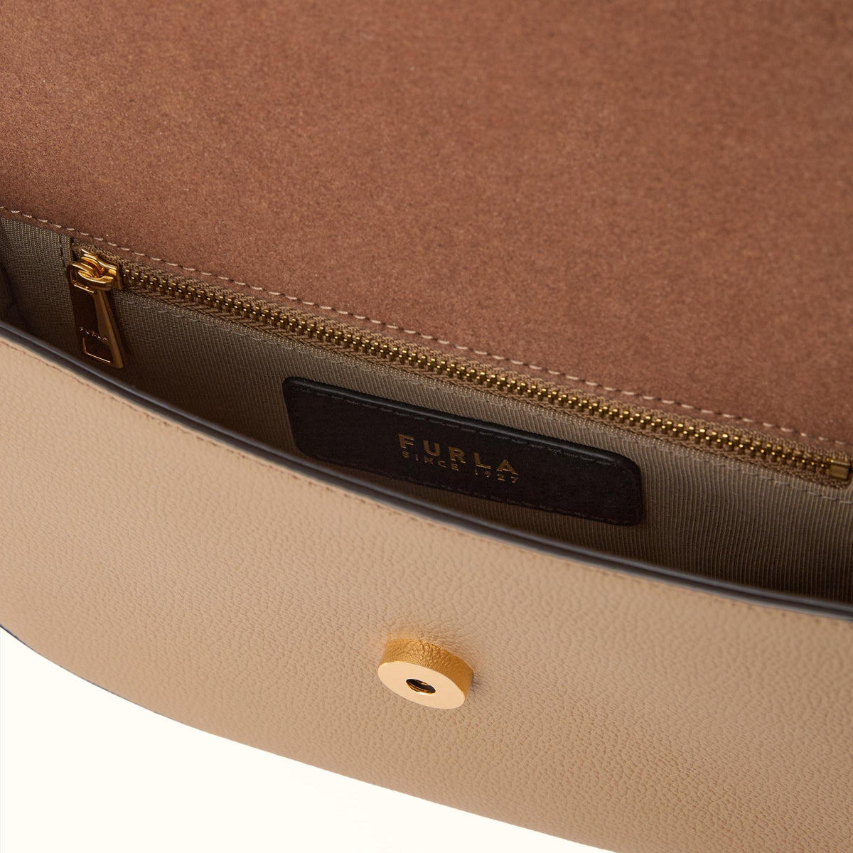 Furla Moonlight Crossbody S Toffee - Furla