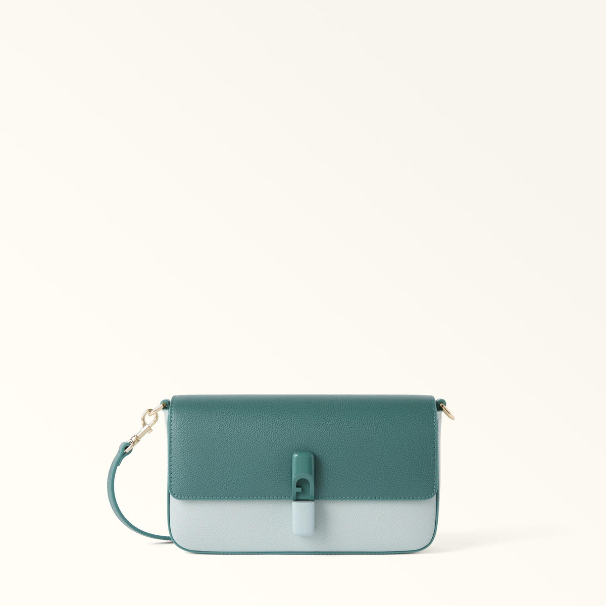 Furla Iride Crossbody S Edera Green+Nebbia Gray - Furla