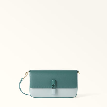 Furla Iride Crossbody S Edera Green+Nebbia Gray - Furla