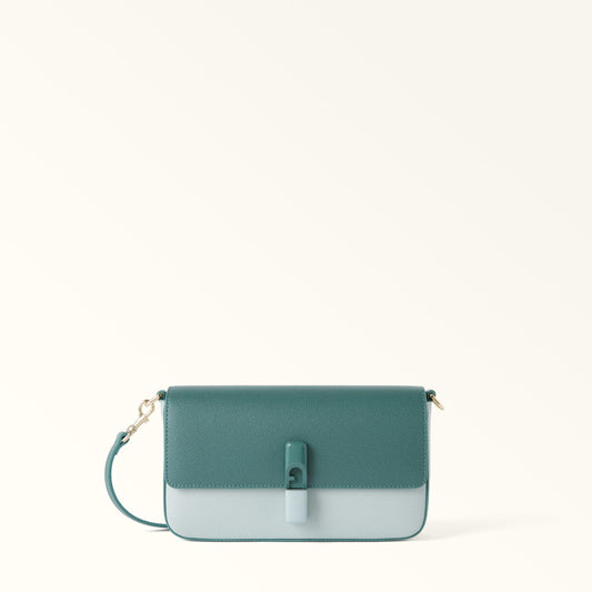 Furla Iride Crossbody S Edera Green+Nebbia Gray - Furla