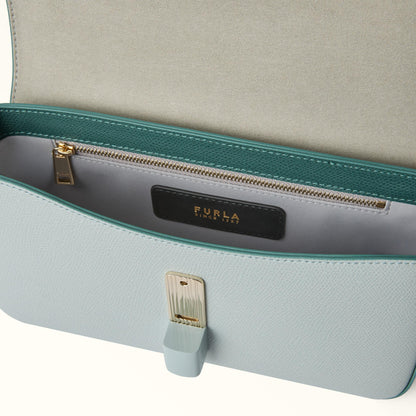 Furla Iride Crossbody S Edera Green+Nebbia Gray - Furla
