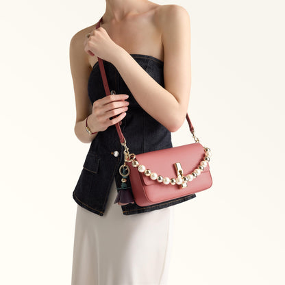 Furla Iride Crossbody S Rosewood - Furla