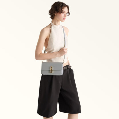 Furla Iride Crossbody S Nebbia Gray - Furla