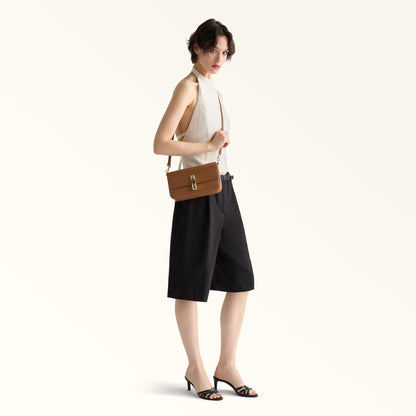 Furla Iride Crossbody S Cognac H - Furla