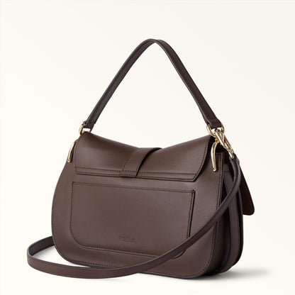 Furla Flow Top Handle M Espresso - Furla