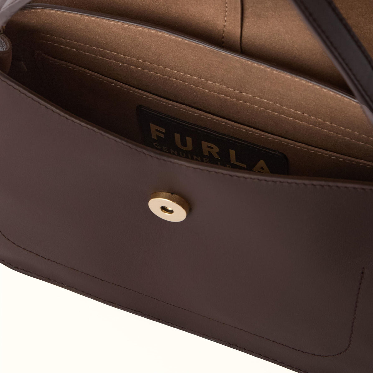 Furla Flow Top Handle M Espresso - Furla