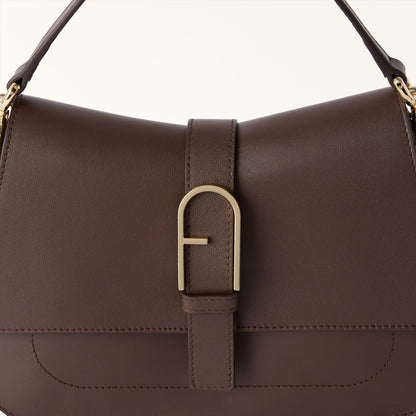 Furla Flow Top Handle M Espresso - Furla