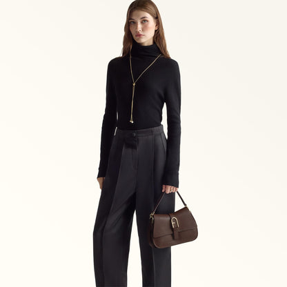 Furla Flow Top Handle M Espresso - Furla