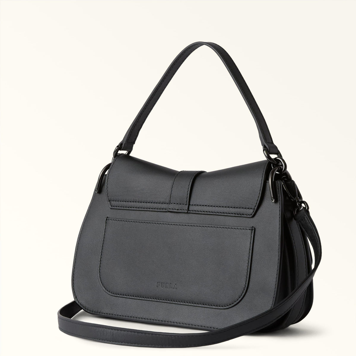 Furla Flow Top Handle M Nero - Furla