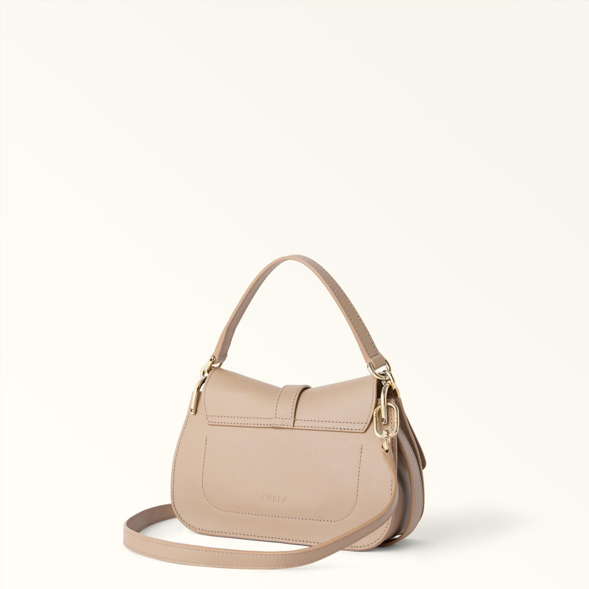 Furla Flow Top Handle MINI Greige - Furla