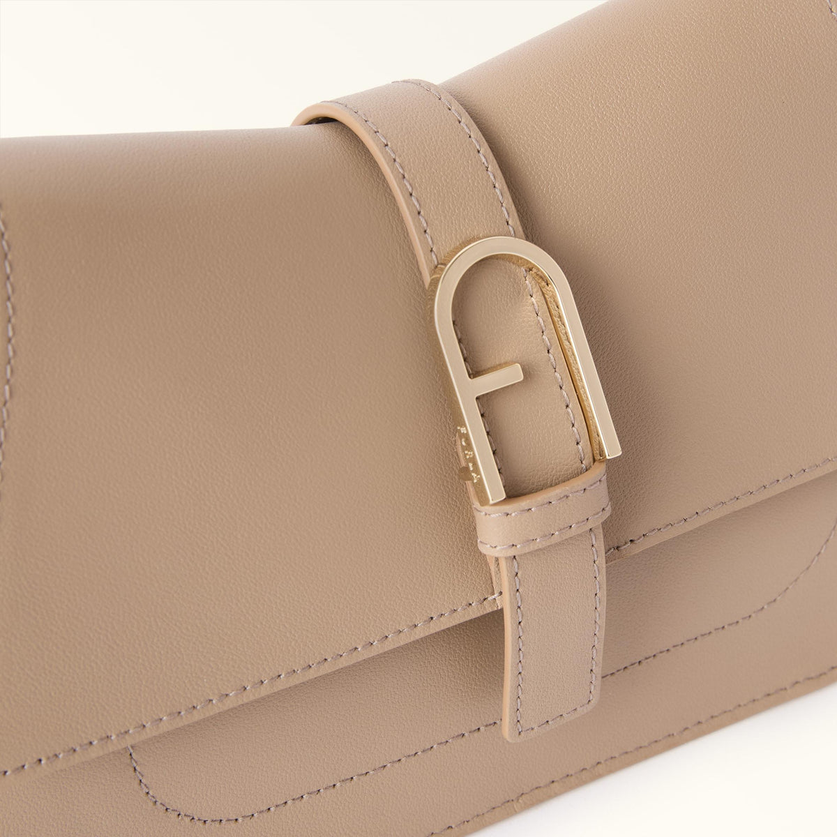 Furla Flow Top Handle MINI Greige - Furla