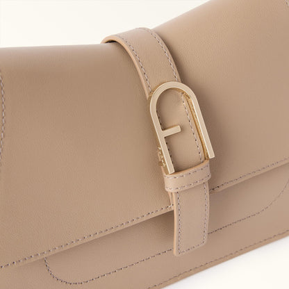 Furla Flow Top Handle MINI Greige - Furla