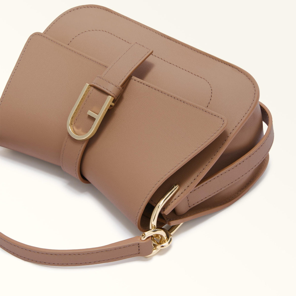 Furla Flow Top Handle MINI Greige - Furla
